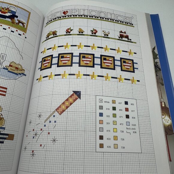 Cross Stitch Celebrations Month By Month Book By Sue Cook Hardcover - Picture 4 of 6